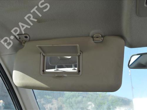 Left sun visor NISSAN X-TRAIL I (T30) 2.5 4x4 | BP24560300I1