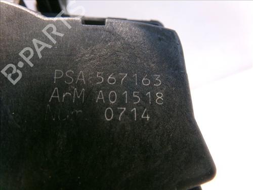 Rear left lock PEUGEOT 308 I (4A_, 4C_) 1.6 HDi | BP26049211C100 