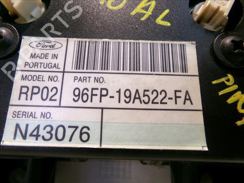 Climate control FORD FIESTA IV (JA_, JB_) 1.25 i 16V | BP29520511I5 