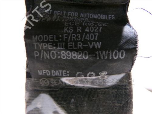 Rear right seatbelt KIA RIO III (UB) 1.4 CRDi | BP24558357I28 