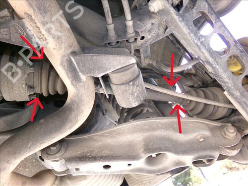 Arbre de transmission arrière gauche BMW 3 (E90) 320 d (163 hp) 28419396