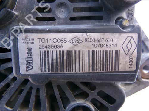 Alternator RENAULT SCÉNIC II (JM0/1_) 1.6 16V (JM1R) | BP29450697M7 