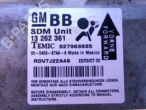 ECU airbags OPEL CORSA D (S07) 1.0 (L08, L68) | BP29328645M53 