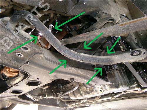 Anti roll bar CITROËN XSARA (N1) 1.9 D | BP29870833M96