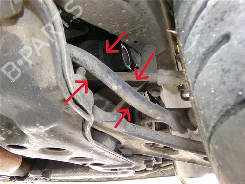 Used Anti roll bar FIAT MULTIPLA (186_) 1.9 JTD 105 (186AXB1A) (105 hp) 30187133