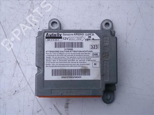 Airbag styreenhed FIAT LINEA (323_, 110_) 1.6 D Multijet (105 hp) 24859460