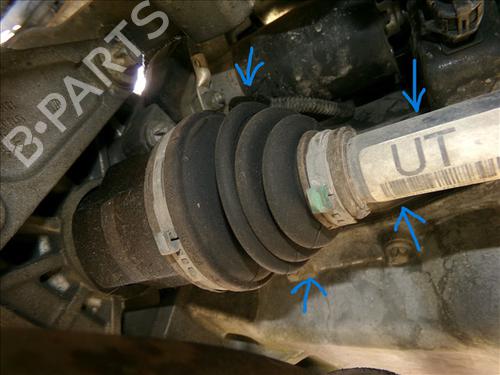 Right front driveshaft OPEL CORSA D (S07) 1.0 (L08, L68) | BP29328695M39 