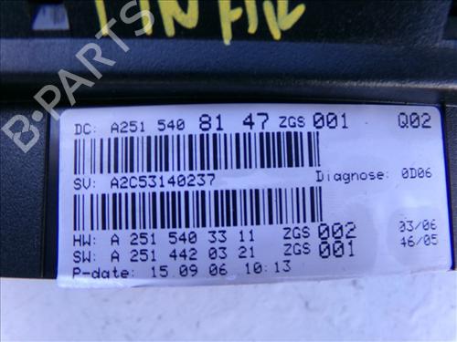 Elektronisk modul MERCEDES-BENZ R-CLASS (W251, V251) R 320 CDI 4-matic (251.022, 251.122) | BP29520435M83 