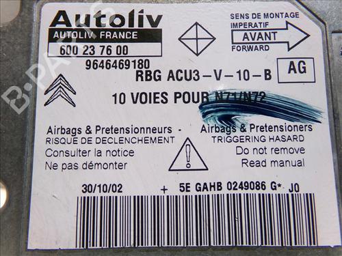 ECU airbags CITROËN XSARA (N1) 2.0 HDi 90 | BP25463981M53 