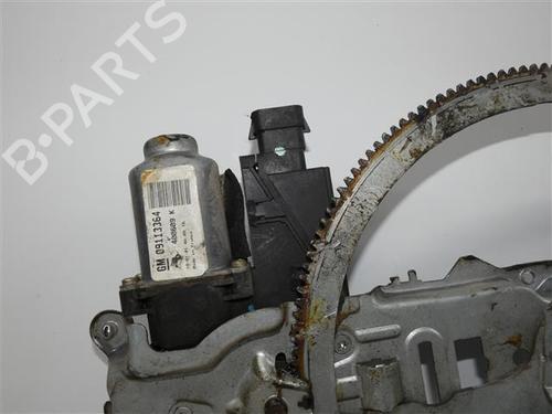 Front right window mechanism OPEL CORSA C (X01) 1.7 DTI (F08, F68) | BP24556718C23 