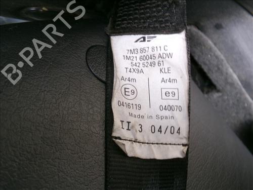 Rear left seatbelt SEAT ALHAMBRA (7V8, 7V9) 1.9 TDI | BP24860112I29 