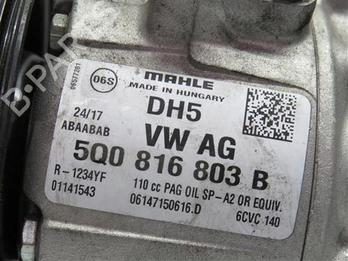 AC compressor VW GOLF VII (5G1, BQ1, BE1, BE2) 1.5 TSI | BP24556863M34 