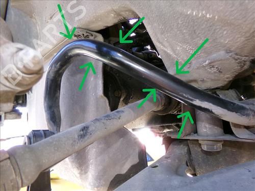 Used Anti roll bar VW BORA I (1J2) 1.9 TDI (110 hp) 29944144