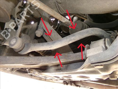 Anti roll bar FIAT MULTIPLA (186_) 1.9 JTD 105 (186AXB1A) | BP30187133M96 