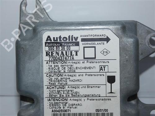 Kollisjonspute styreenhet RENAULT MEGANE III Hatchback (BZ0/1_, B3_) 1.2 TCe (BZ2B, BZ11) (116 hp) 24555696