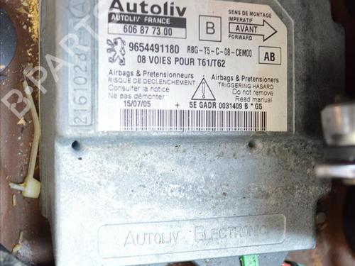 Kollisjonspute styreenhet PEUGEOT 307 (3A/C) 1.6 HDi 110 (109 hp) 24564028