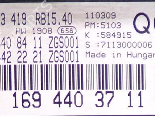 Electronic module MERCEDES-BENZ A-CLASS (W169) A 180 CDI (169.007, 169.307) | BP24559658M83 