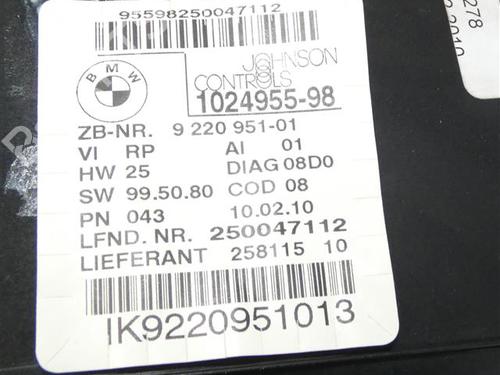 Electronic module BMW 1 (E87) 120 d | BP24556408M83 