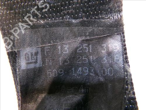 Rear right seatbelt OPEL CORSA D (S07) 1.4 (L08, L68) | BP25348515I28 