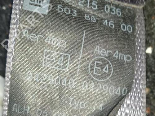 Front right seatbelt OPEL AGILA (A) (H00) 1.3 CDTI (F68) | BP24858888I25 