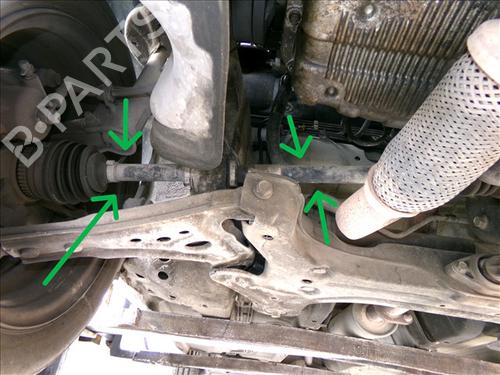 Used Right front driveshaft CHEVROLET AVEO / KALOS Saloon (T200) 1.4 (94 hp) 29623180