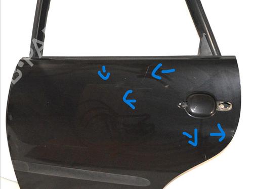 Dør venstre bak SEAT CORDOBA (6L2) 1.4 16V | BP26880779C4 