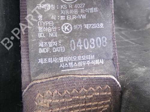 Front right seatbelt HYUNDAI H-1 Van (A1) 2.5 CRDi | BP28838411I25 