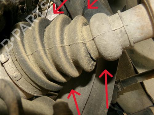 Left front driveshaft FIAT MULTIPLA (186_) 1.9 JTD 105 (186AXB1A) | BP30187125M38 