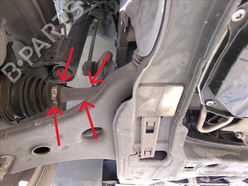 Used Left front driveshaft MERCEDES-BENZ A-CLASS (W169) A 200 CDI (169.008, 169.308) (140 hp) 28509651