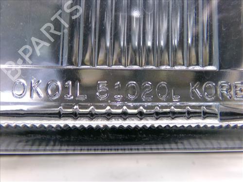 Left headlight KIA SPORTAGE SUV (K00) 2.0 | BP24559912C28 