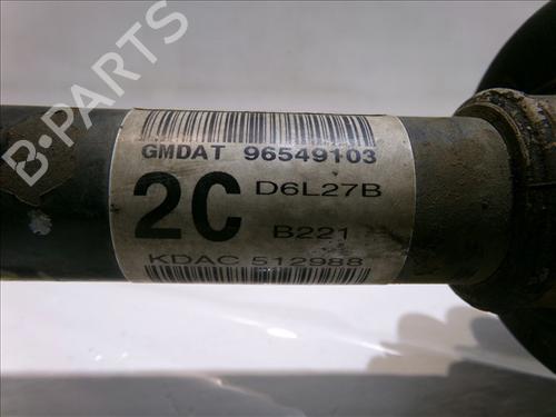 Left front driveshaft CHEVROLET LACETTI (J200) 1.6 | BP29597315M38 