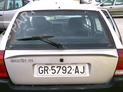 Used Tailgate CITROËN AX (ZA-_) 11 (60 hp) 25612302