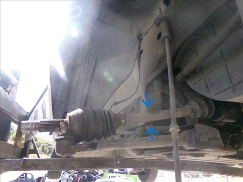 Used Right front driveshaft FORD FIESTA V Van 1.4 TDCi (68 hp) 29272322