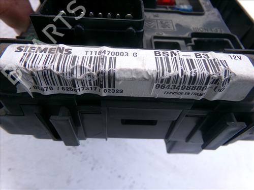 Fuse box CITROËN C5 I (DC_) 2.0 HDi (DCRHZB, DCRHZE) | BP29450728E1 
