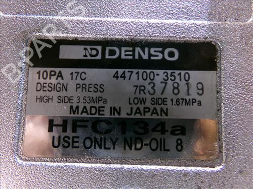 AC compressor HYUNDAI H-1 / STAREX Bus (A1) 2.5 TD | BP28162649M34 