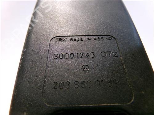 Seat buckle MERCEDES-BENZ C-CLASS (W203) C 200 Kompressor (203.045) | BP30156963I32