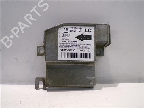 Airbag styreenhed OPEL CORSA C (X01) 1.7 CDTI (F08, F68) (100 hp) 24859324