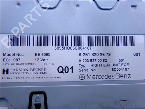 Radio MERCEDES-BENZ R-CLASS (W251, V251) R 320 CDI 4-matic (251.022, 251.122) | BP29520477E6 