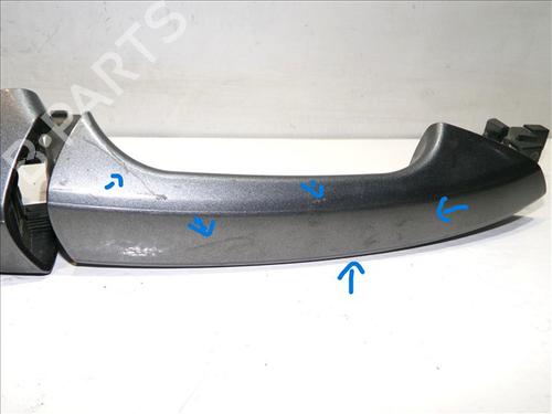 Front right exterior door handle MERCEDES-BENZ B-CLASS Sports Tourer (W246, W242) B 200 CDI (246.201) | BP28179979C129 