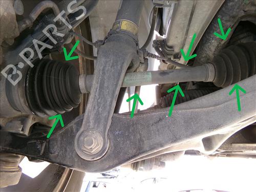 Used Left front driveshaft MERCEDES-BENZ R-CLASS (W251, V251) R 320 CDI 4-matic (251.022, 251.122) (224 hp) 29520512