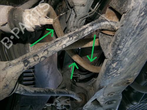 Anti roll bar CHRYSLER 300M (LR) 3.5 V6 24V | BP28713891M96