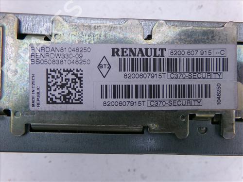 Used Radio RENAULT CLIO III (BR0/1, CR0/1) 1.2 16V (BR02, BR0J, BR11, CR02, CR0J, CR11) (75 hp) 30966375