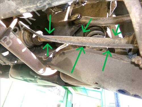 Used Left rear driveshaft MERCEDES-BENZ C-CLASS Coupe (CL203) C 200 Kompressor (203.745) (163 hp) 30494005