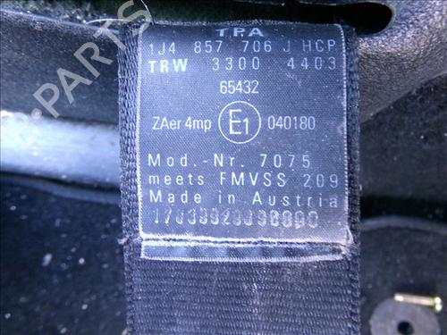 Cinturón de seguridad delantero derecho VW BORA I (1J2) 1.9 TDI | BP29923508I25 
