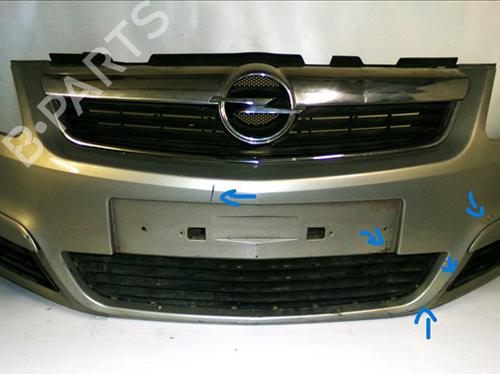 Front bumper OPEL ZAFIRA / ZAFIRA FAMILY B (A05) 1.9 CDTI (M75) | BP28451527C7 