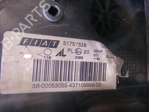 Left headlight FIAT BRAVO II (198_) 1.6 D Multijet (198AXL1B) | BP29813307C28 