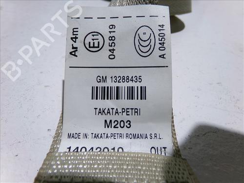 Rear right seatbelt OPEL INSIGNIA A Sports Tourer (G09) 2.0 CDTI (35) | BP24558102I28 