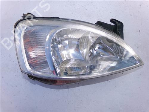 Used Right headlight OPEL CORSA C (X01) 1.2 Twinport (F08, F68) (80 hp) 29944122