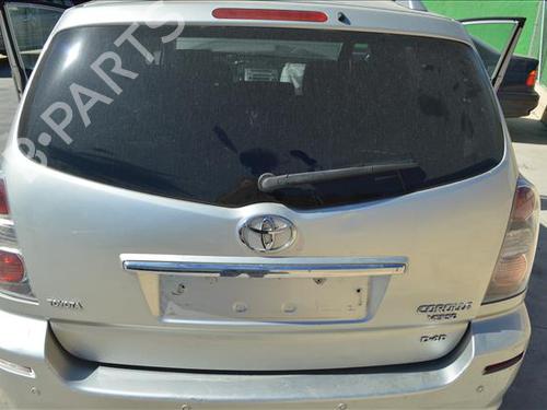 Used Tailgate TOYOTA COROLLA Verso (ZER_, ZZE12_, R1_) 2.2 D-4D (AUR10_, AUR10R) (136 hp) 24560156