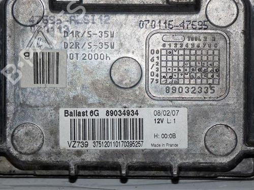 Used Xenon ballast RENAULT MEGANE III Hatchback (BZ0/1_, B3_) 1.5 dCi (106 hp) 24556353